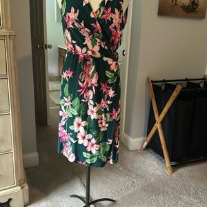 Tommy Bahama Floral Midi Dress for Wedding Guests